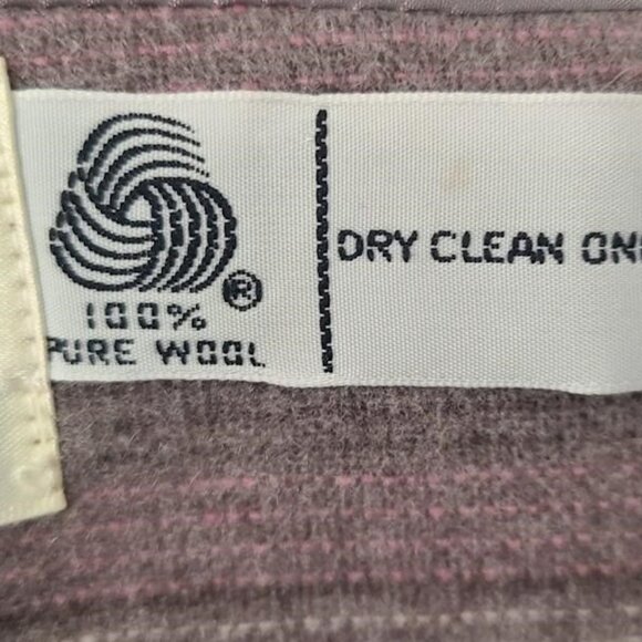 Vintage Devon-Hall Union Label  Women's Wool Blazer Size 10 - Picture 4 of 9